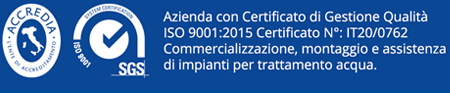 Azienda certificata ISO 9001:2015